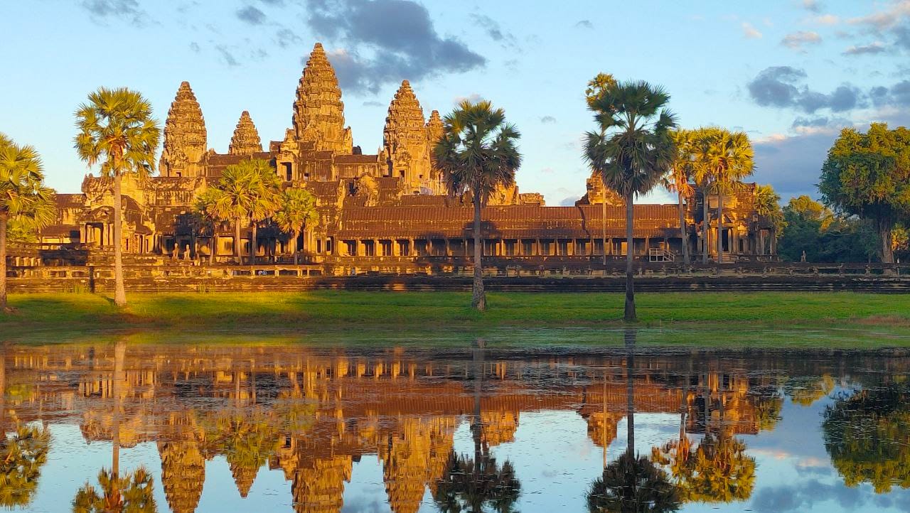 Angkor Wat Al Tramonto