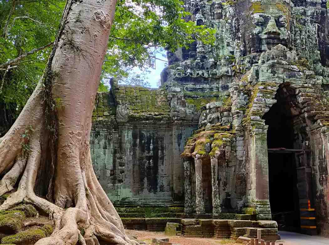 Inicio Puerta Norte de Angkor Thom, tours privados Camboya