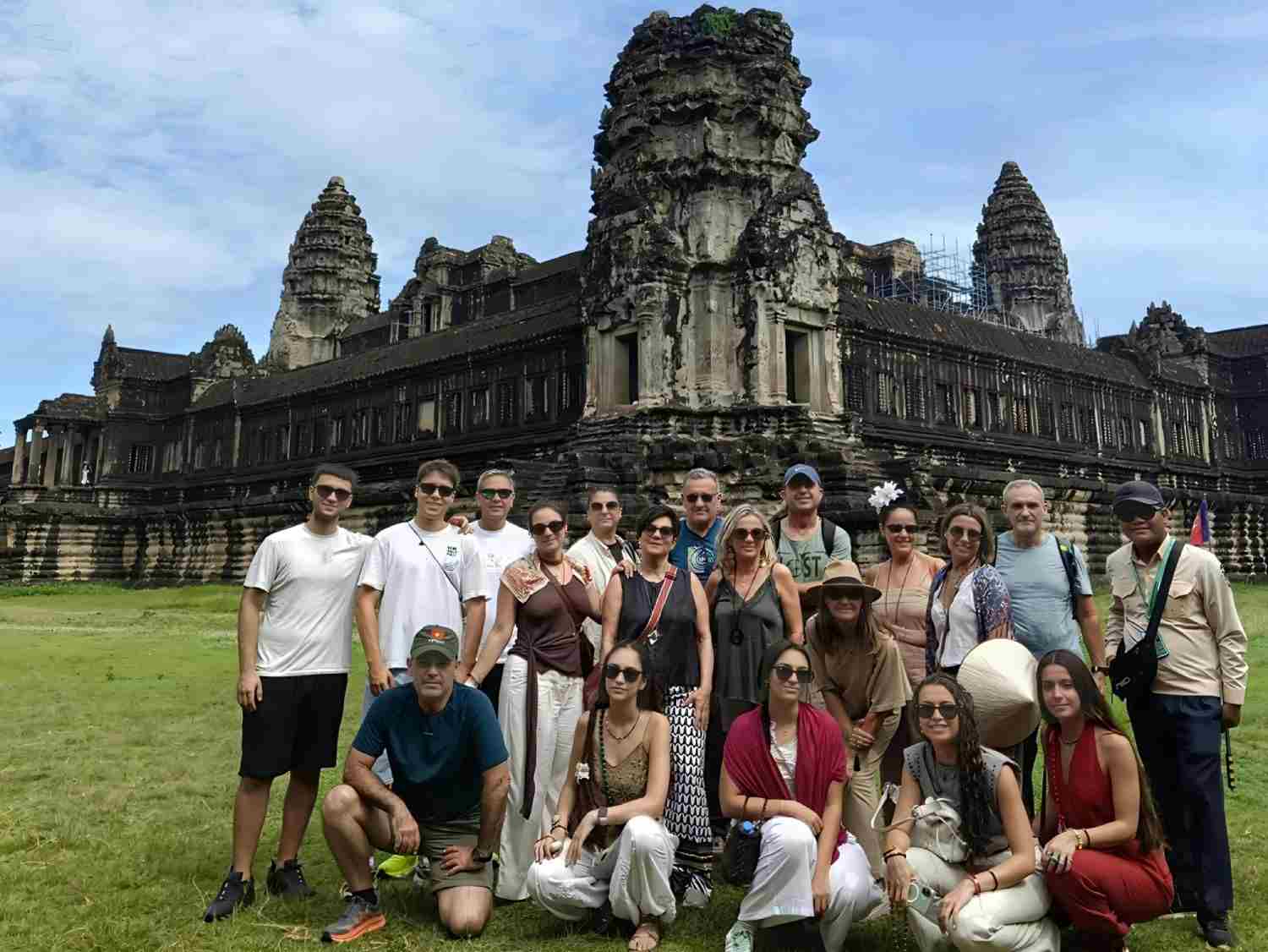 Inicio Guía Khmer en español con viajeros en Angkor